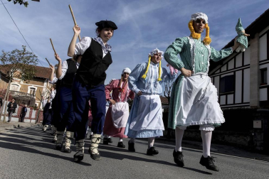 Imágenes de carnaval en Bera.
