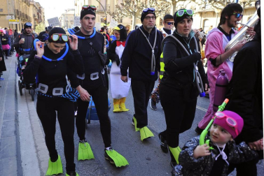 Imágenes del carnaval en Tafalla