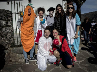 Imágenes de carnaval en Bera.