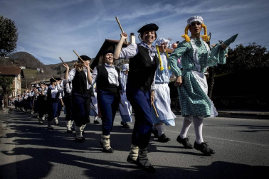 Imágenes de carnaval en Bera.