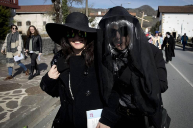 Imágenes de carnaval en Bera.