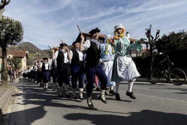 Imágenes de carnaval en Bera.
