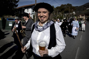 Imágenes de carnaval en Bera.