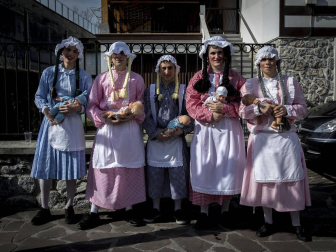 Imágenes de carnaval en Bera.