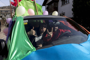 Imágenes de carnaval en Bera.