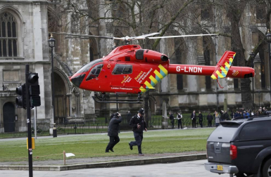 Al menos una decena de personas han resultado heridas en el puente de Westminster, junto al Parlamento británico, después de que se hayan escuchado lo que podrían haber sido disparos en la zona.