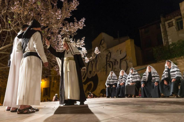Procesión del miércoles en la capital ribera.