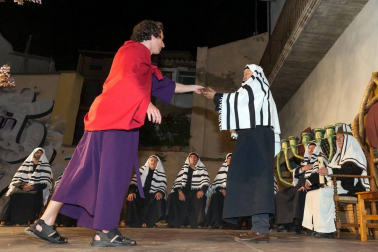 Procesión del miércoles en la capital ribera.