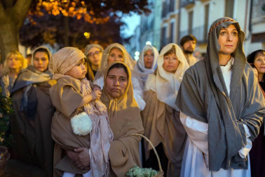 Procesión del miércoles en la capital ribera.