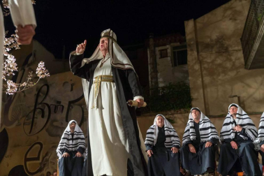 Procesión del miércoles en la capital ribera.