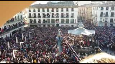 El Ángel vuela en Tudela