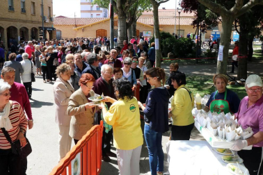 Concurso de guisos con verduras en el barrio de Lourdes