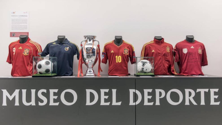 Imágenes del Museo del Deporte inaugurado en Baluarte