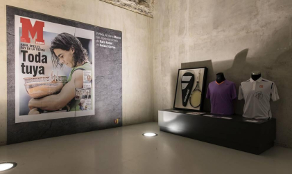 Imágenes del Museo del Deporte inaugurado en Baluarte