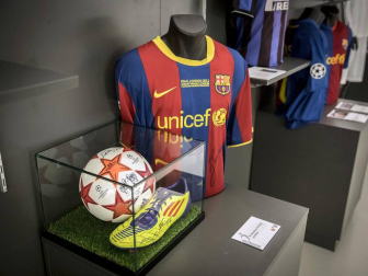 Imágenes del Museo del Deporte inaugurado en Baluarte