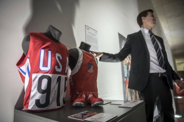 Imágenes del Museo del Deporte inaugurado en Baluarte