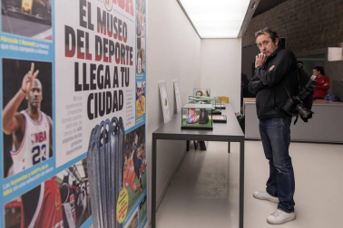 Imágenes del Museo del Deporte inaugurado en Baluarte