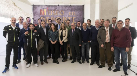 Imágenes del Museo del Deporte inaugurado en Baluarte
