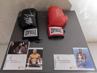 Imágenes del Museo del Deporte inaugurado en Baluarte