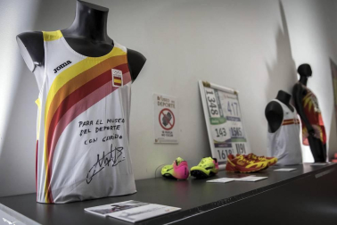 Imágenes del Museo del Deporte inaugurado en Baluarte