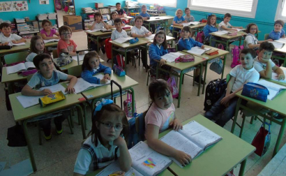 Escolares de La Milagrosa.
