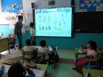 Escolares de La Milagrosa.