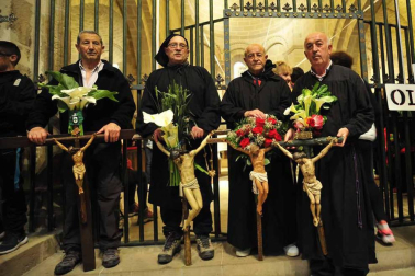 Imágenes de la romería a Ujué de Figarol, Olite, Mélida y Carcastillo.