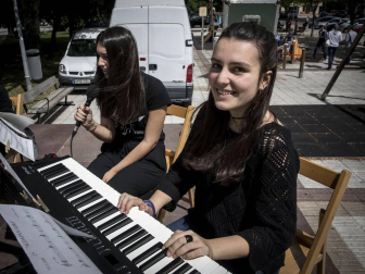 Barañáin se viste con sonidos en el Día de las escuelas de música de Navarra