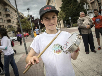 Barañáin se viste con sonidos en el Día de las escuelas de música de Navarra