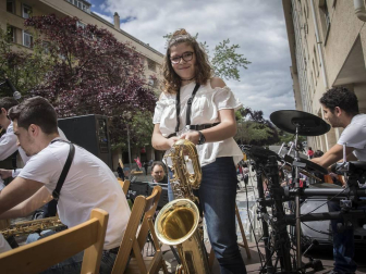 Barañáin se viste con sonidos en el Día de las escuelas de música de Navarra