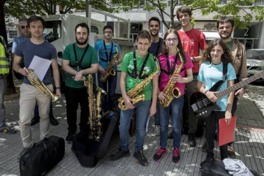 Barañáin se viste con sonidos en el Día de las escuelas de música de Navarra