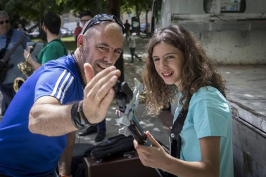 Barañáin se viste con sonidos en el Día de las escuelas de música de Navarra