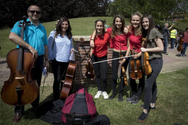 Barañáin se viste con sonidos en el Día de las escuelas de música de Navarra