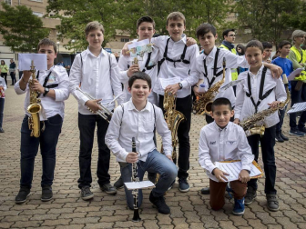 Barañáin se viste con sonidos en el Día de las escuelas de música de Navarra