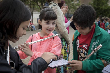 Barañáin se viste con sonidos en el Día de las escuelas de música de Navarra