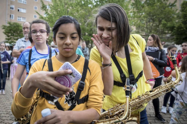 Barañáin se viste con sonidos en el Día de las escuelas de música de Navarra
