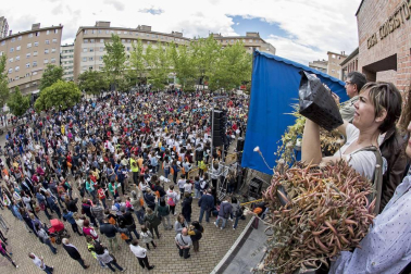 Barañáin se viste con sonidos en el Día de las escuelas de música de Navarra