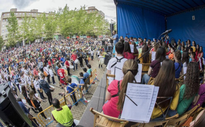 Barañáin se viste con sonidos en el Día de las escuelas de música de Navarra