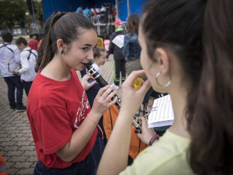 Barañáin se viste con sonidos en el Día de las escuelas de música de Navarra