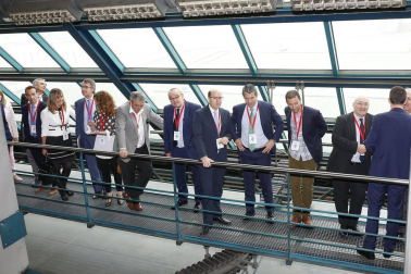 Imágenes del evento organizado por Diario de Navarra en el que han participado medio centenar de empresarios de las grandes industrias navarras.
