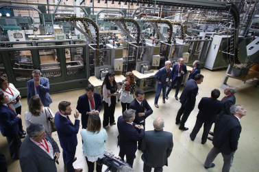 Imágenes del evento organizado por Diario de Navarra en el que han participado medio centenar de empresarios de las grandes industrias navarras.