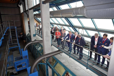 Imágenes del evento organizado por Diario de Navarra en el que han participado medio centenar de empresarios de las grandes industrias navarras.