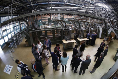Imágenes del evento organizado por Diario de Navarra en el que han participado medio centenar de empresarios de las grandes industrias navarras.