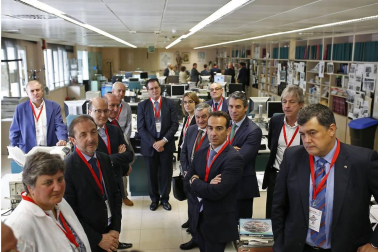 Imágenes del evento organizado por Diario de Navarra en el que han participado medio centenar de empresarios de las grandes industrias navarras.