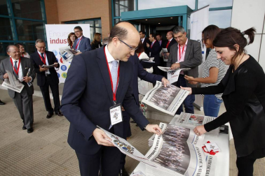 Imágenes del evento organizado por Diario de Navarra en el que han participado medio centenar de empresarios de las grandes industrias navarras.