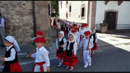Día grande en las fiestas de Irurita (Baztan)