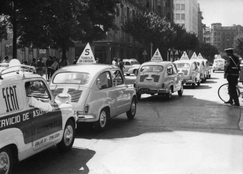 Imágenes entre 1952-1994 de esta tradición en Pamplona.