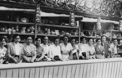 Imágenes entre 1952-1994 de esta tradición en Pamplona.