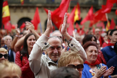 Participantes en la concentración del sábado 3 de junio en Pamplona.