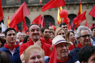 Participantes en la concentración del sábado 3 de junio en Pamplona.
